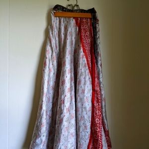 Reversible Long skirt Made in india